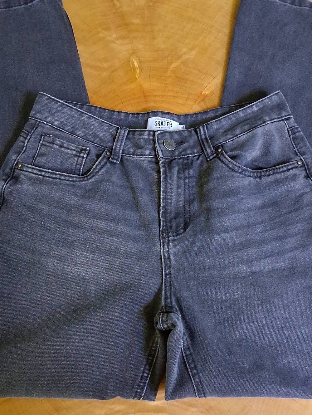 refuge DENIM SKATER Black Jeans
